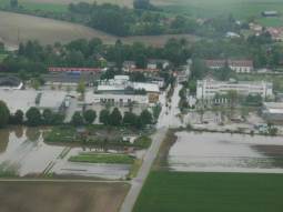 Hochwassersituation Juni 2013 in Bergham/Aufhausen