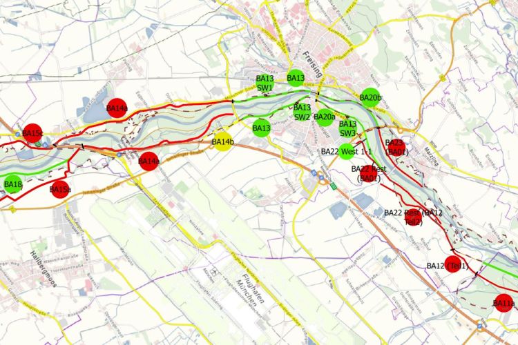 Hochwasserschutzprojekt Isar 2020