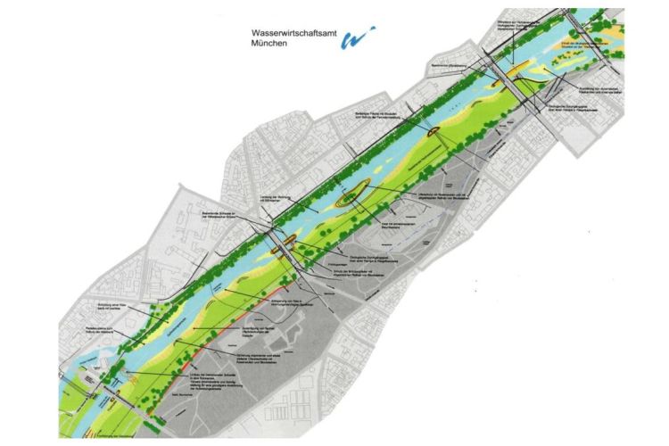 Übersichtsplan Innenstadt Isar-Plan