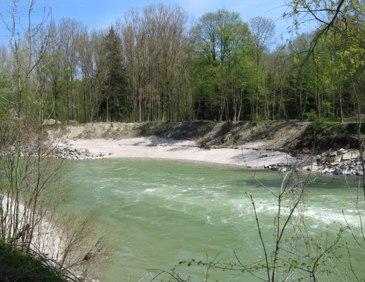 Link führt zur Seite Gewässerentwicklungskonzept Mittlere Isar